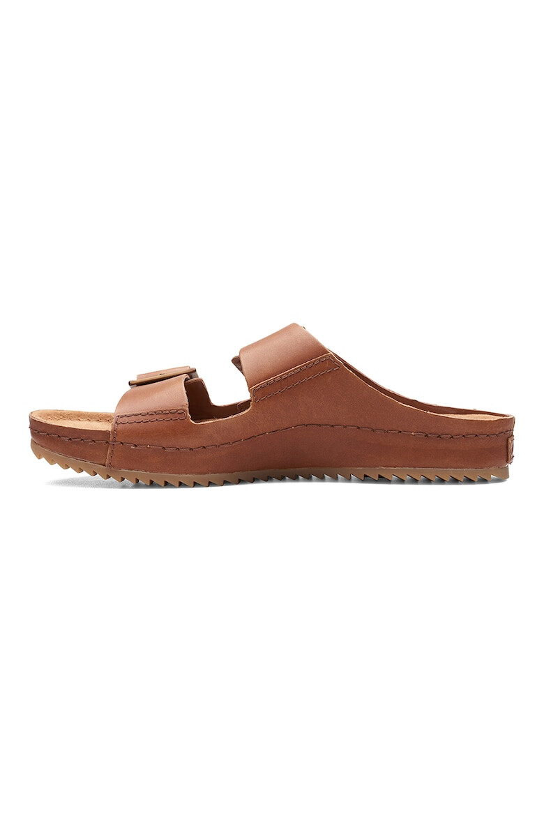 Clarks Кожени чехли Brookleigh Sun - Pepit.bg