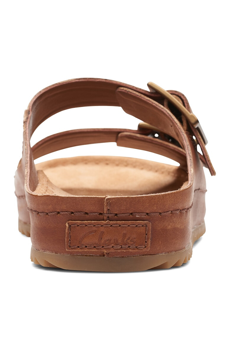 Clarks Кожени чехли Brookleigh Sun - Pepit.bg