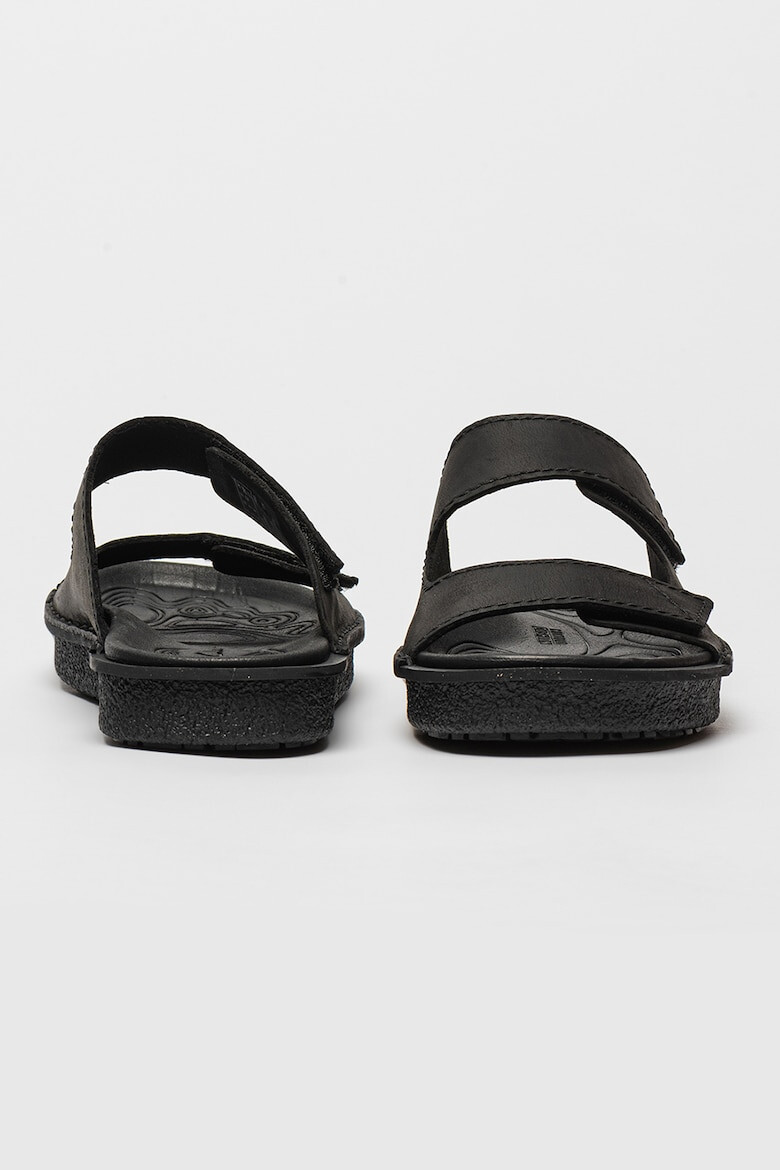 Clarks Кожени чехли Litton с велкро - Pepit.bg