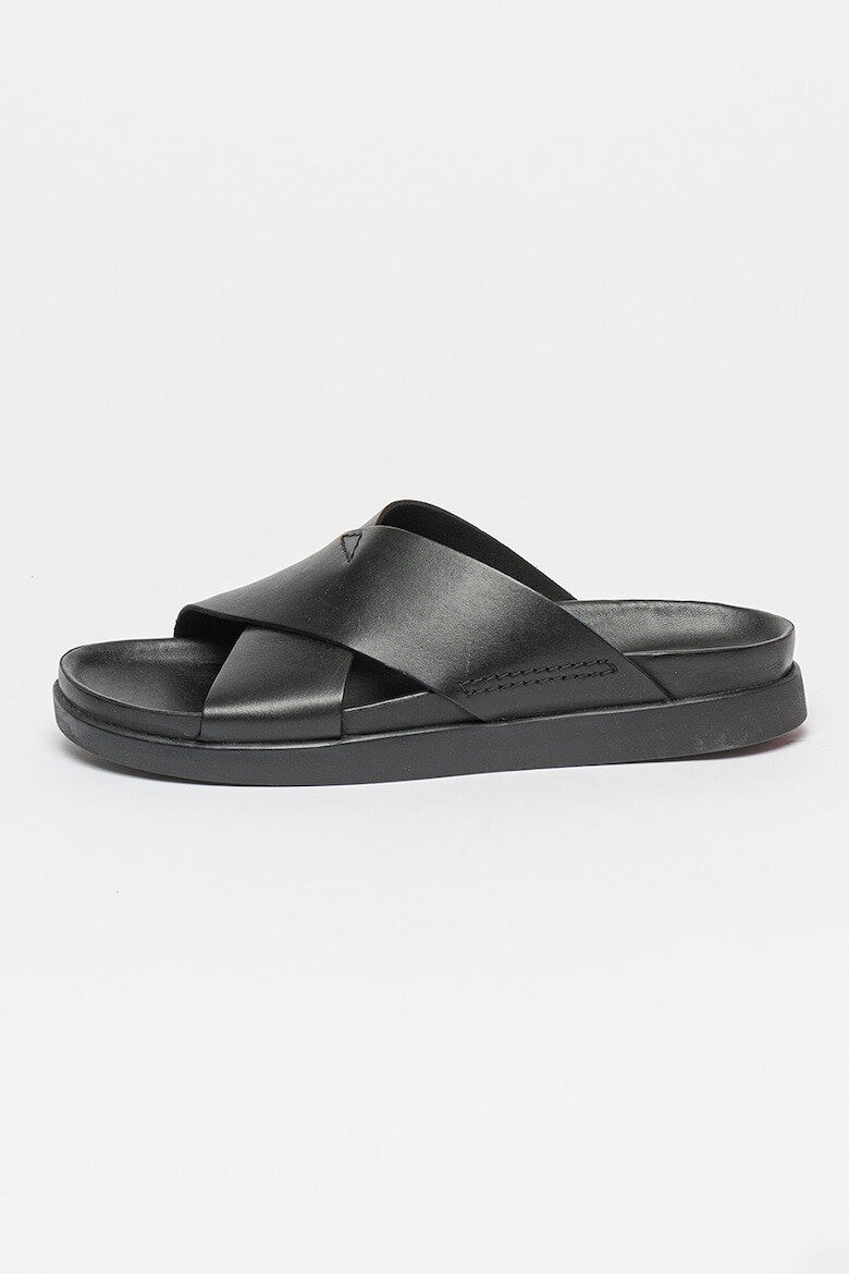 Clarks Кожени чехли Sunder Wave - Pepit.bg