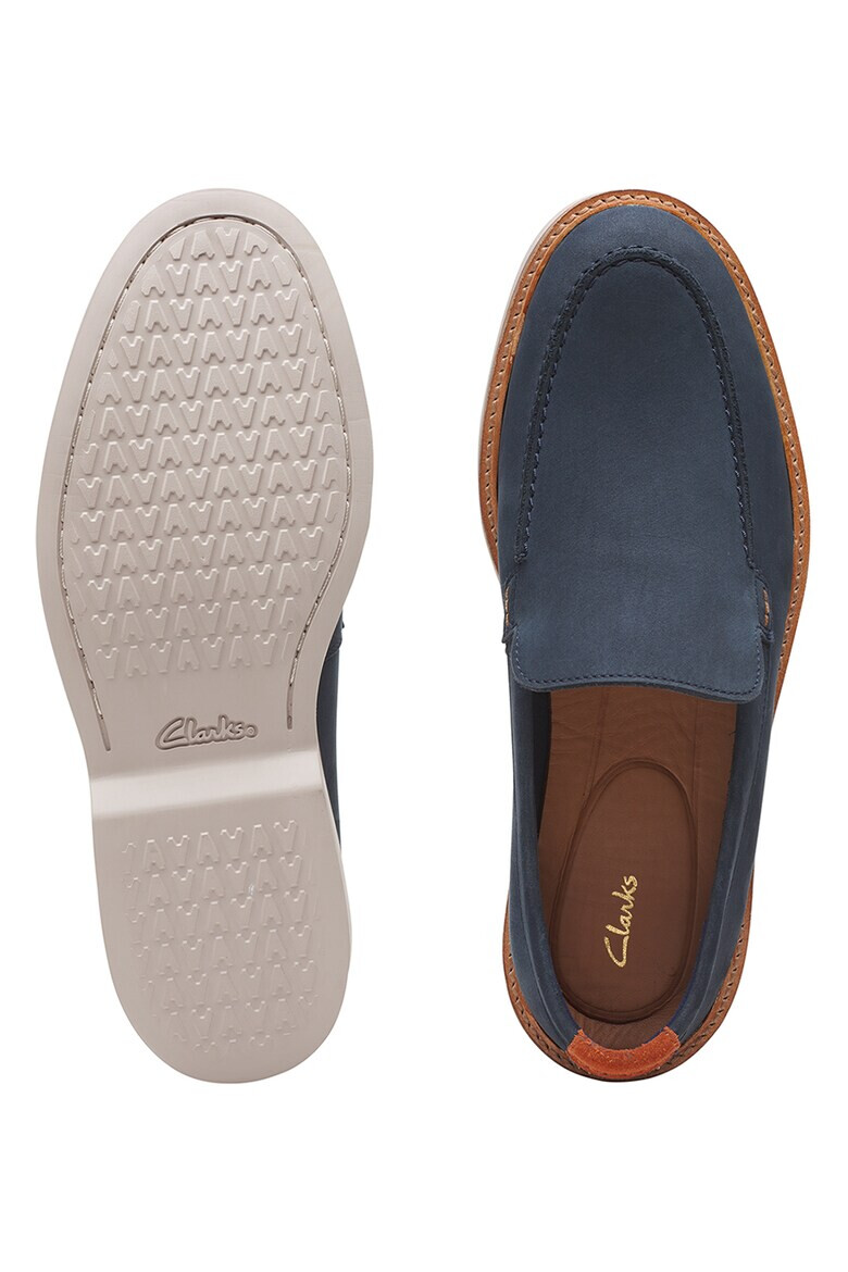 Clarks Кожени мокасини Atticus Edge - Pepit.bg