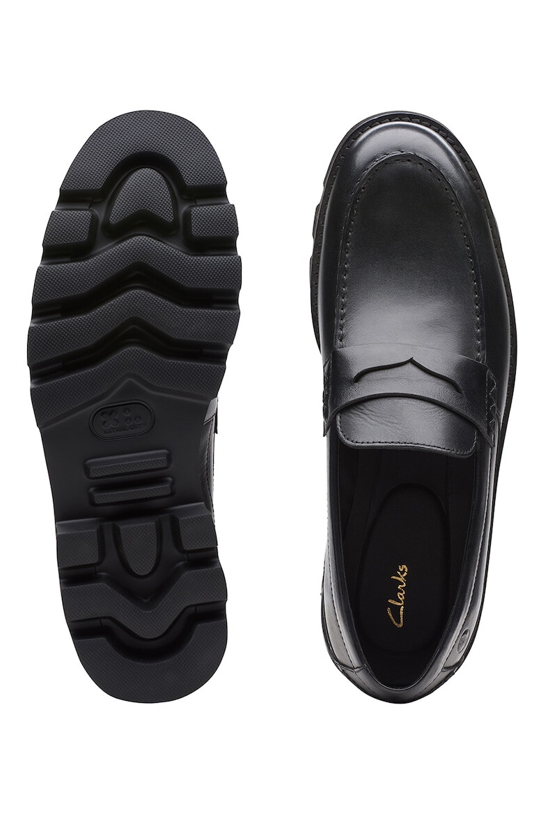 Clarks Кожени мокасини Badell - Pepit.bg