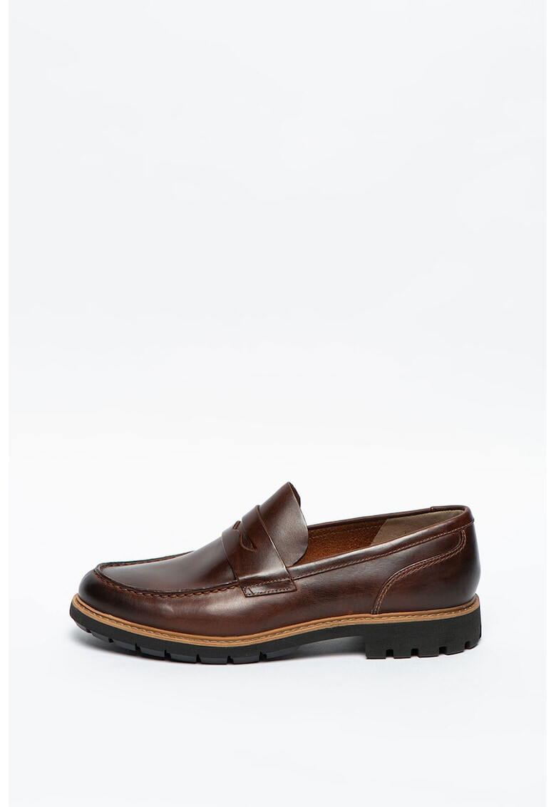 Clarks Кожени мокасини Batcombe Edge - Pepit.bg