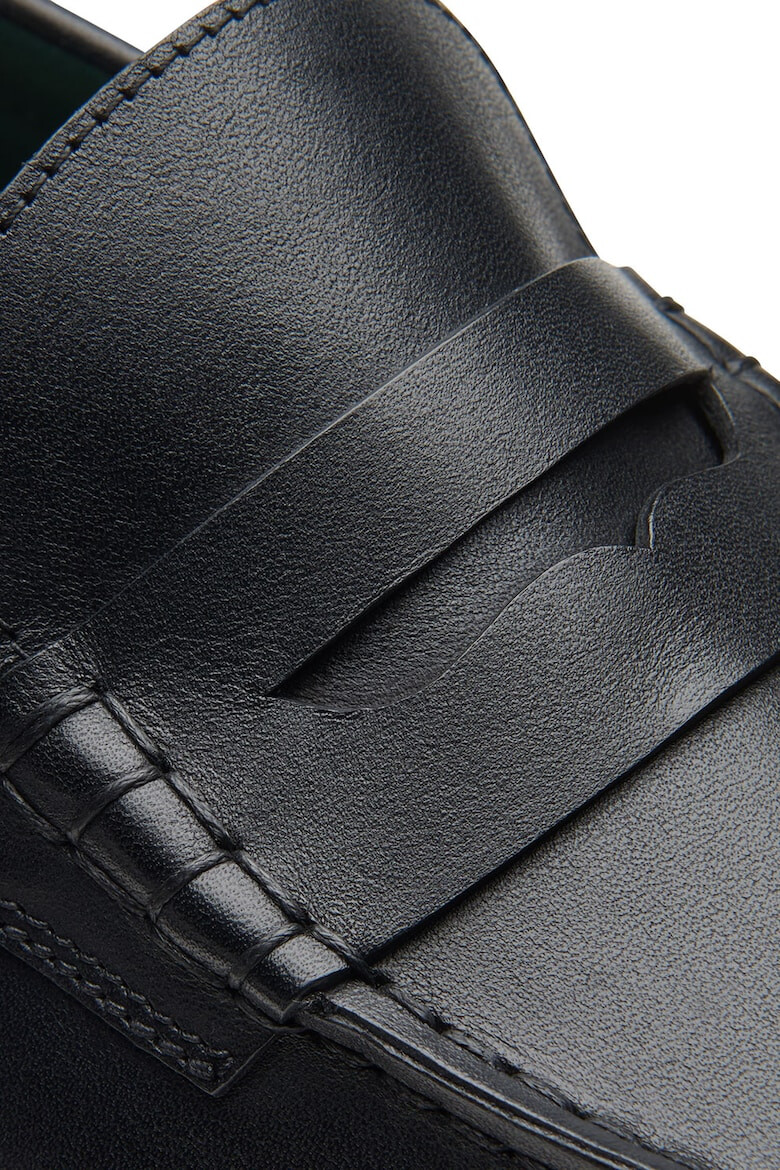 Clarks Кожени мокасини Craft James - Черен - Pepit.bg