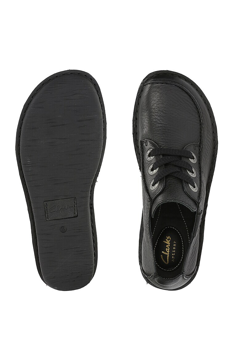 Clarks Велурени мокасини Funny Dream - Черен - Pepit.bg