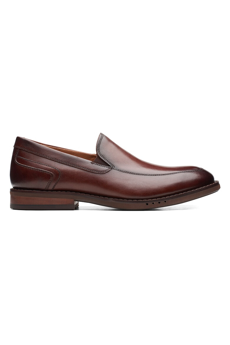 Clarks Кожени мокасини Hugh - Pepit.bg