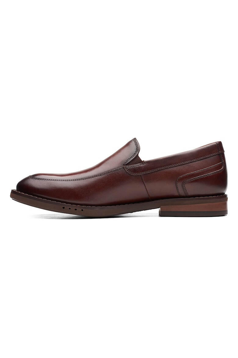 Clarks Кожени мокасини Hugh - Pepit.bg