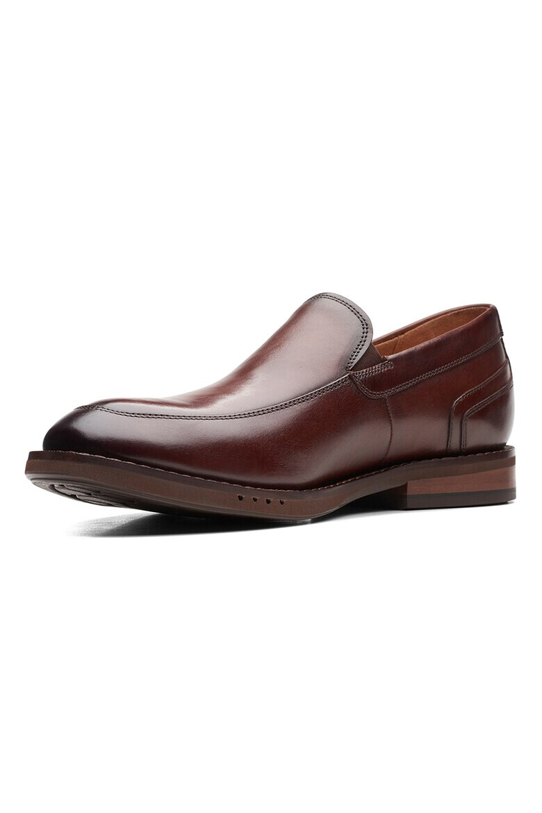 Clarks Кожени мокасини Hugh - Pepit.bg