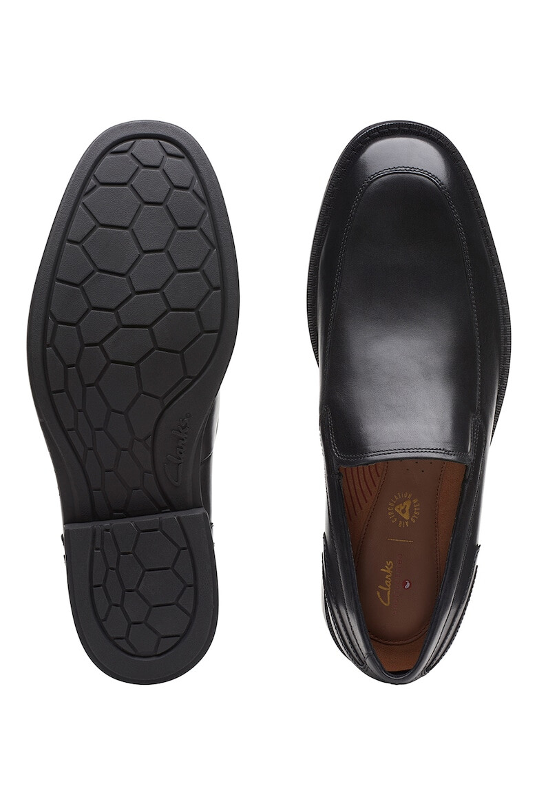 Clarks Кожени мокасини Hugh - Pepit.bg