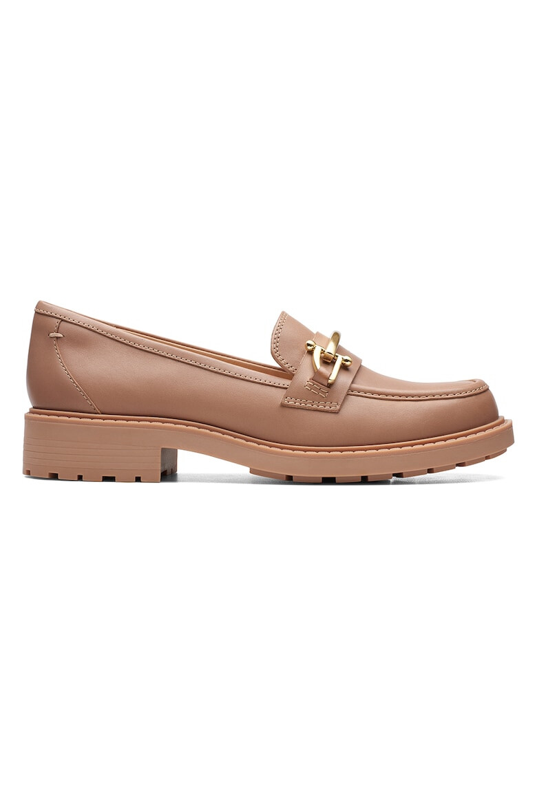 Clarks Кожени мокасини Orinoco с овален връх - Pepit.bg