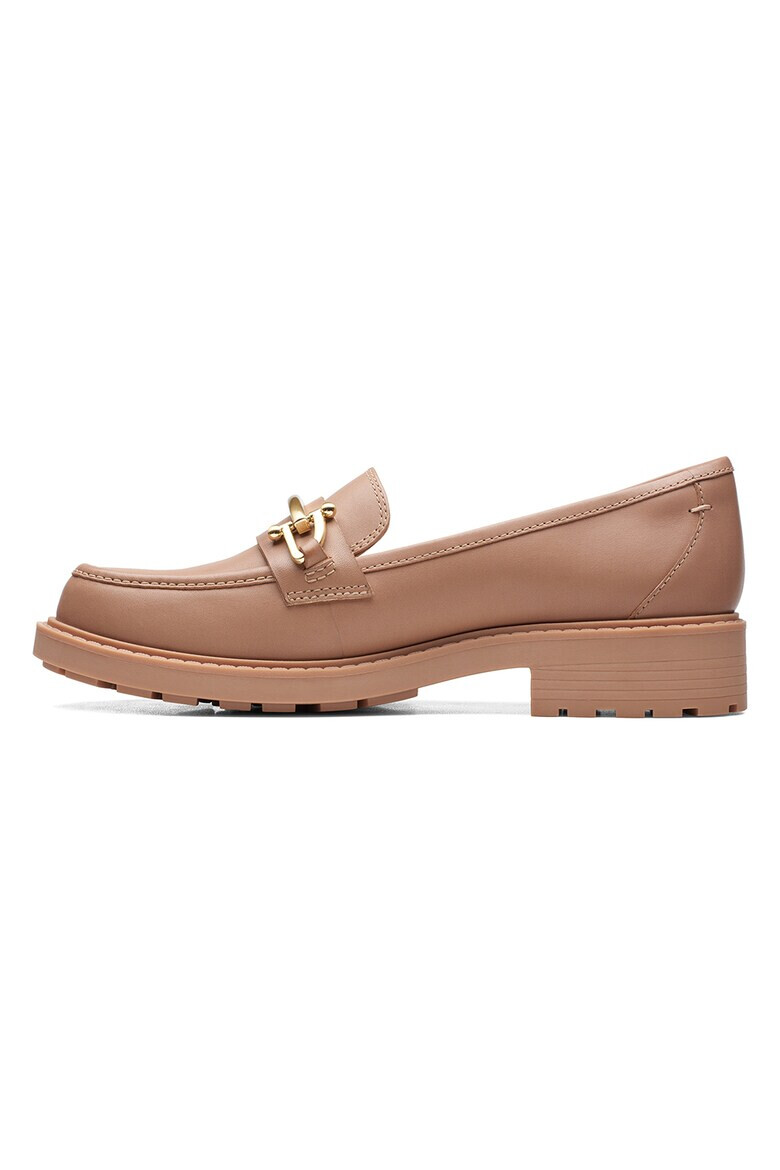 Clarks Кожени мокасини Orinoco с овален връх - Pepit.bg