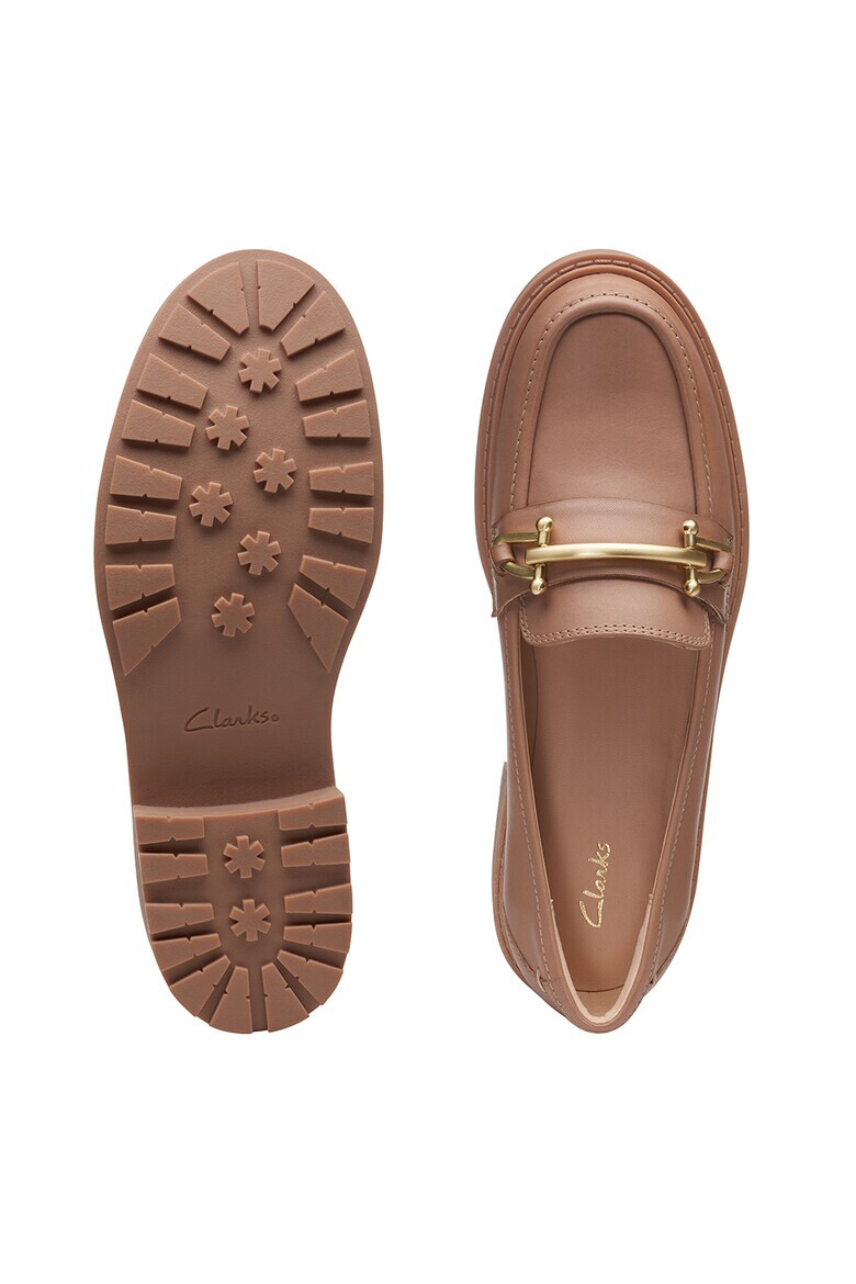 Clarks Кожени мокасини Orinoco с овален връх - Pepit.bg