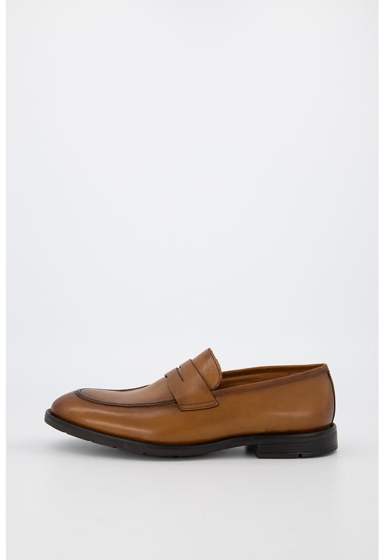 Clarks Кожени мокасини Ronnie Step - Pepit.bg