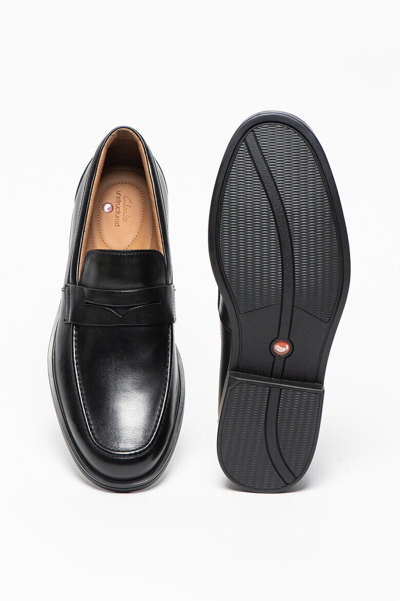 Clarks Кожени мокасини Un Aldric Step - Pepit.bg