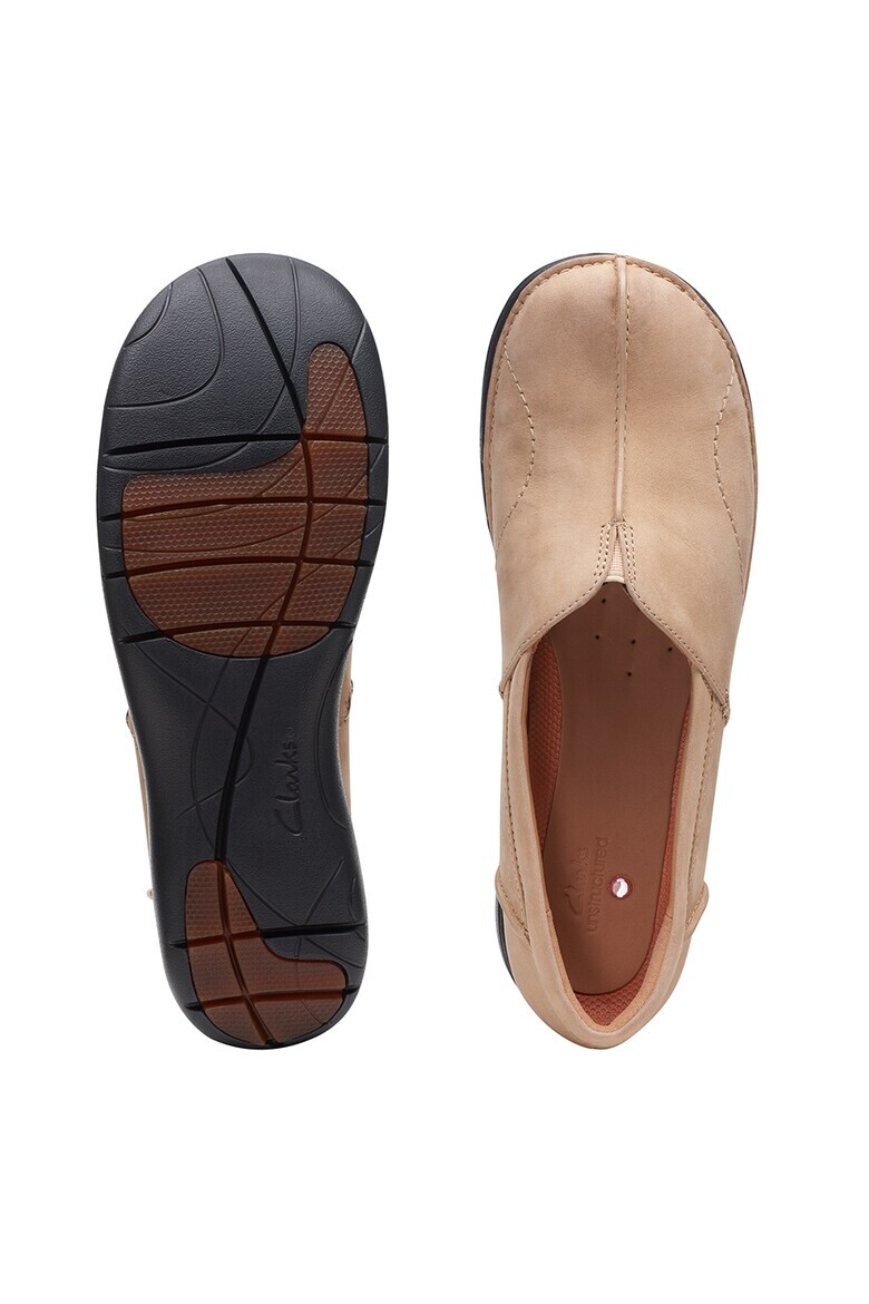 Clarks Кожени мокасини Un Loop - Pepit.bg