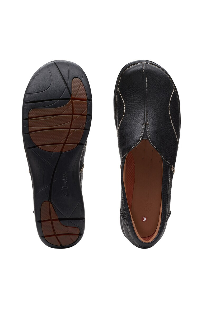 Clarks Кожени мокасини Un Loop - Pepit.bg