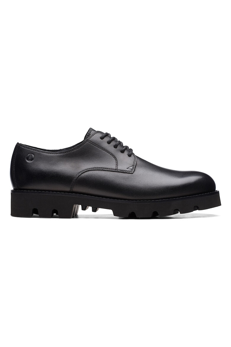 Clarks Кожени обувки Badell Derby - Pepit.bg