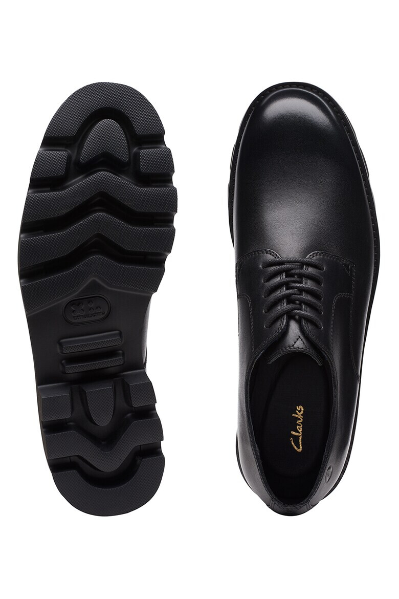 Clarks Кожени обувки Badell Derby - Pepit.bg