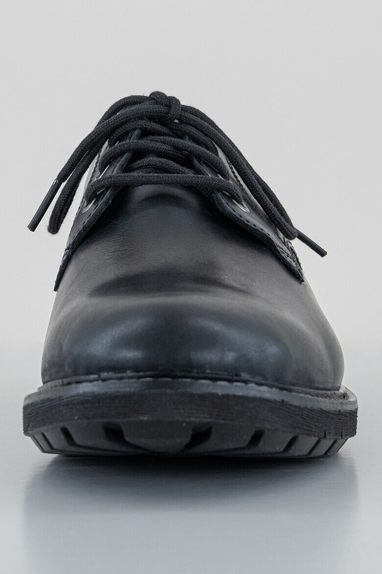 Clarks Кожени обувки Batcombe Derby - Черен - Pepit.bg