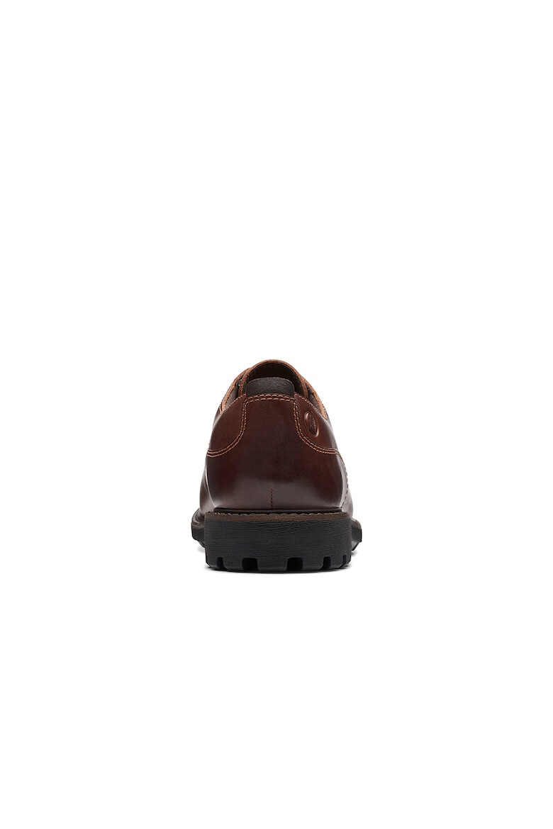 Clarks Кожени обувки Batcombe Derby - Коняк кафяв - Pepit.bg