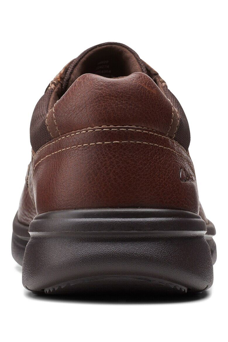 Clarks Кожени обувки Bradley с текстил - Pepit.bg