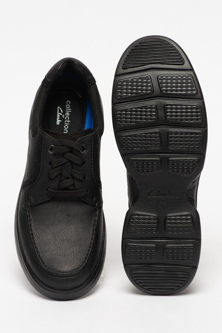 Clarks Кожени обувки Bradley Vibe с текстил - Pepit.bg