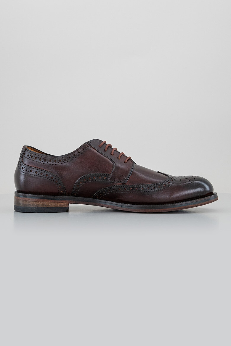 Clarks Кожени обувки Craftdean Derby Brogue - Pepit.bg