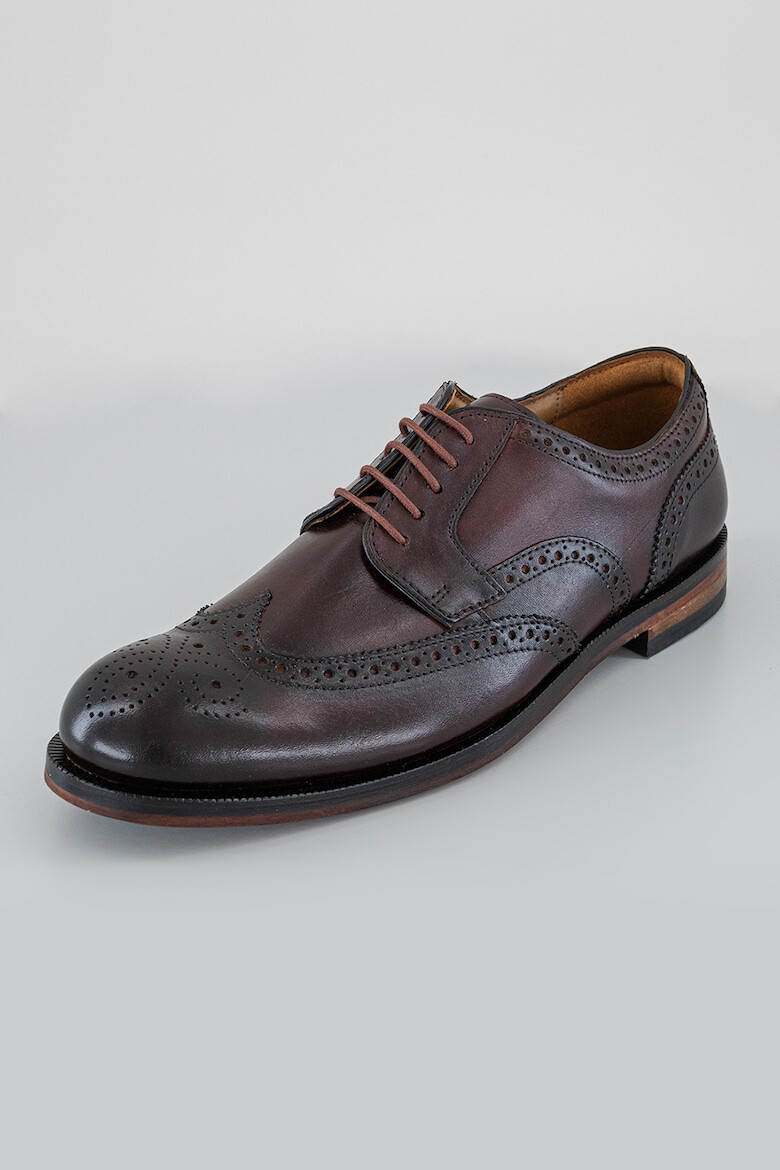 Clarks Кожени обувки Craftdean Derby Brogue - Pepit.bg