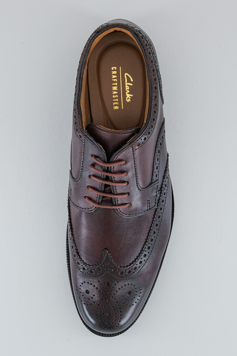 Clarks Кожени обувки Craftdean Derby Brogue - Pepit.bg