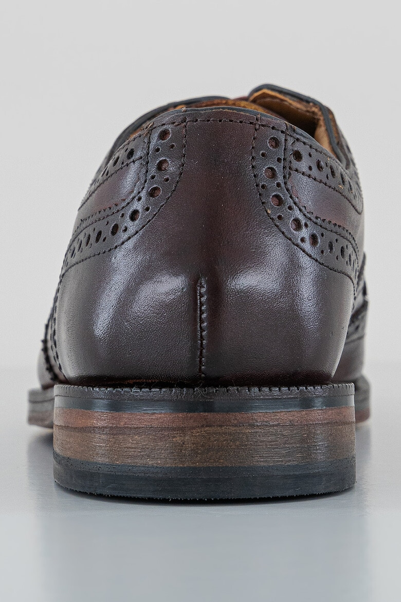 Clarks Кожени обувки Craftdean Derby Brogue - Pepit.bg