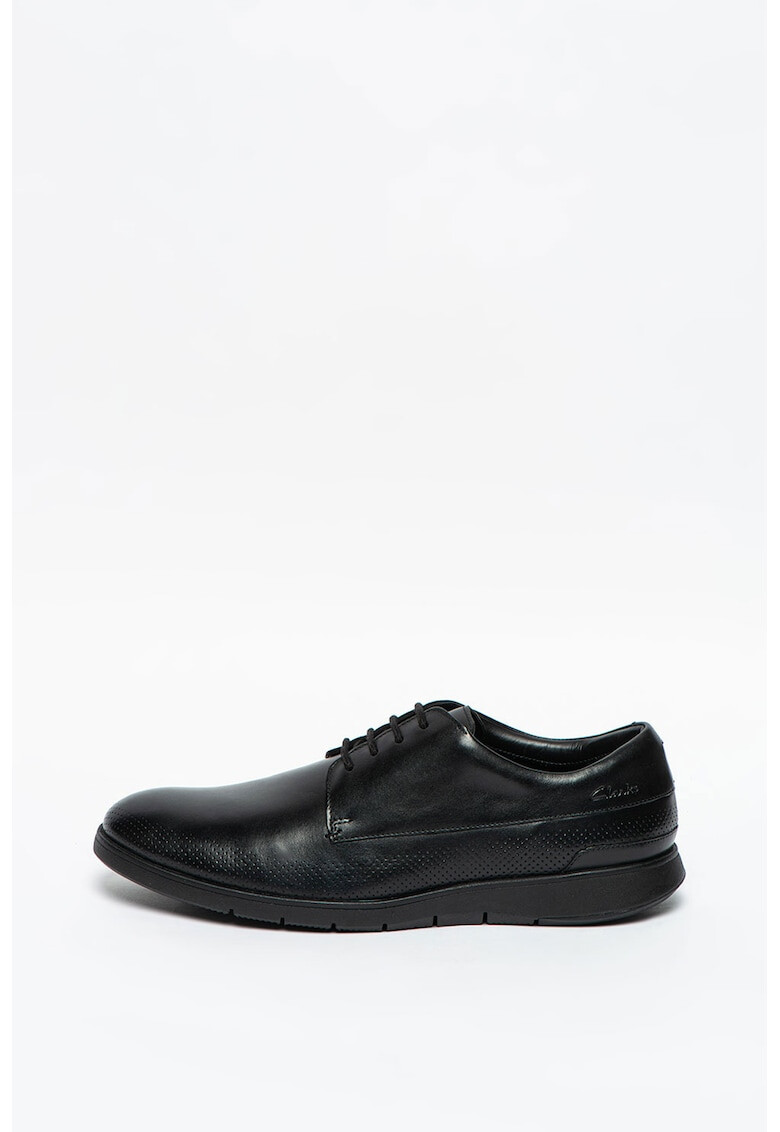 Clarks Кожени обувки Helston Walk тип Derby - Pepit.bg