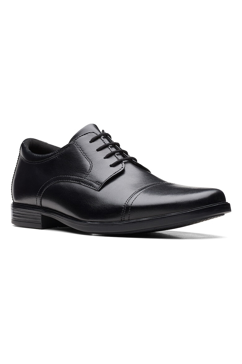 Clarks Кожени обувки Howard Cap Derby - Pepit.bg