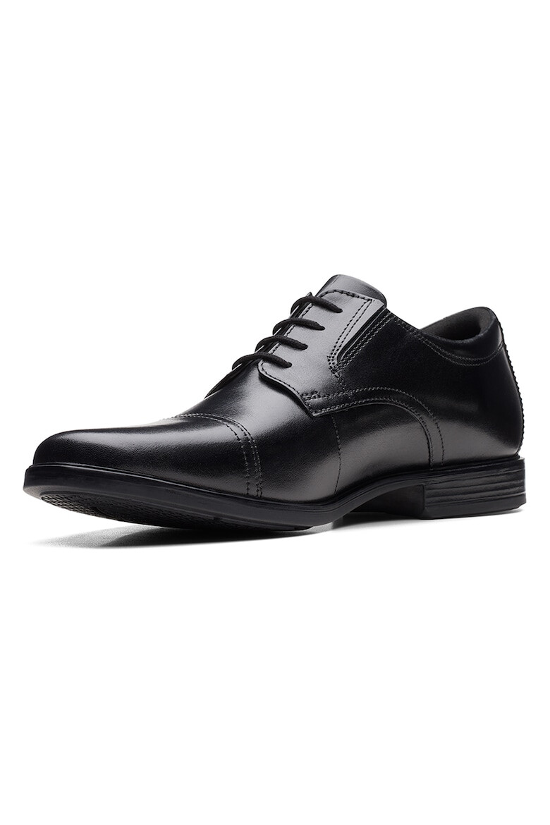 Clarks Кожени обувки Howard Cap Derby - Pepit.bg