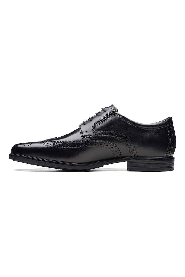Clarks Кожени обувки Howard Wing Derby - Pepit.bg