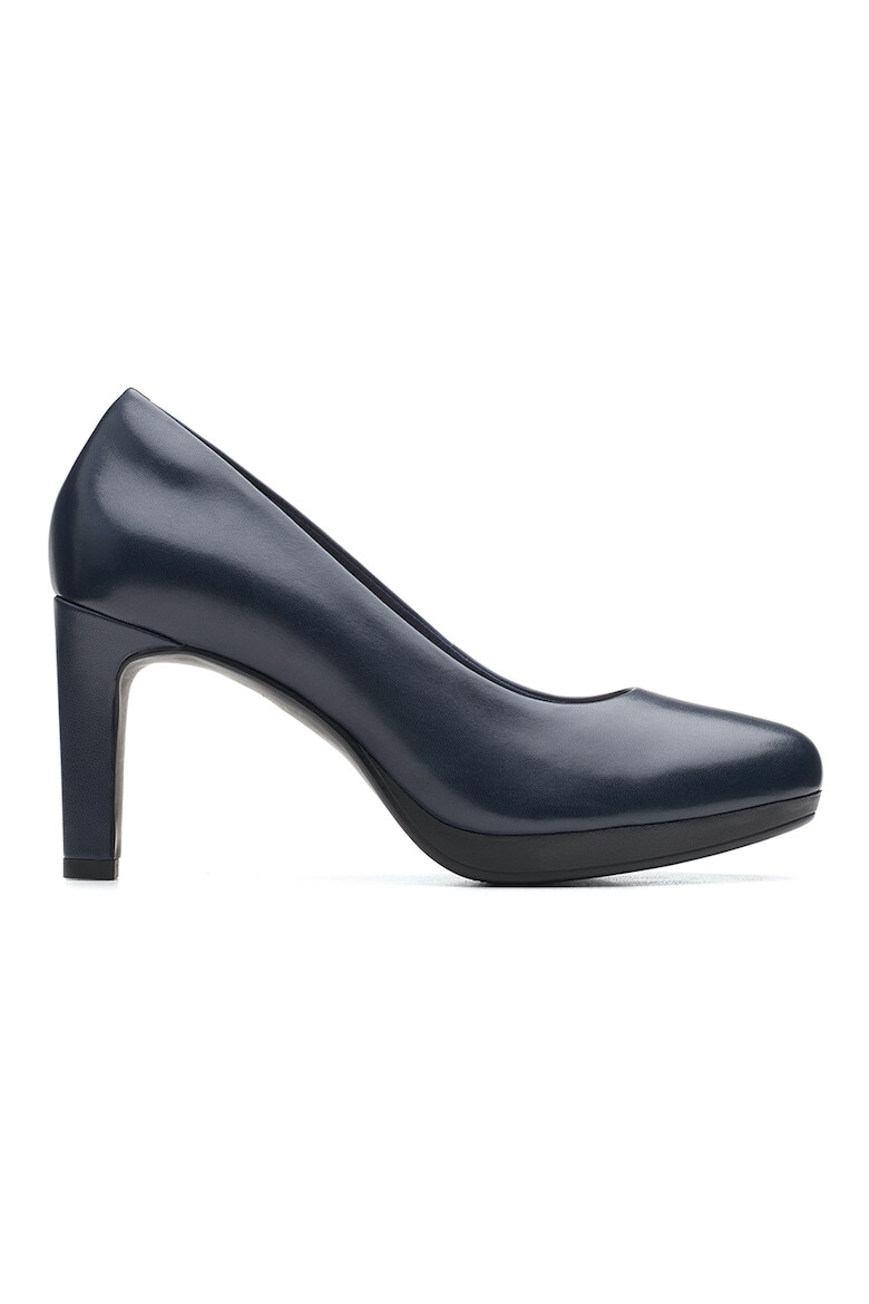 Clarks Кожени обувки с овален връх - Pepit.bg