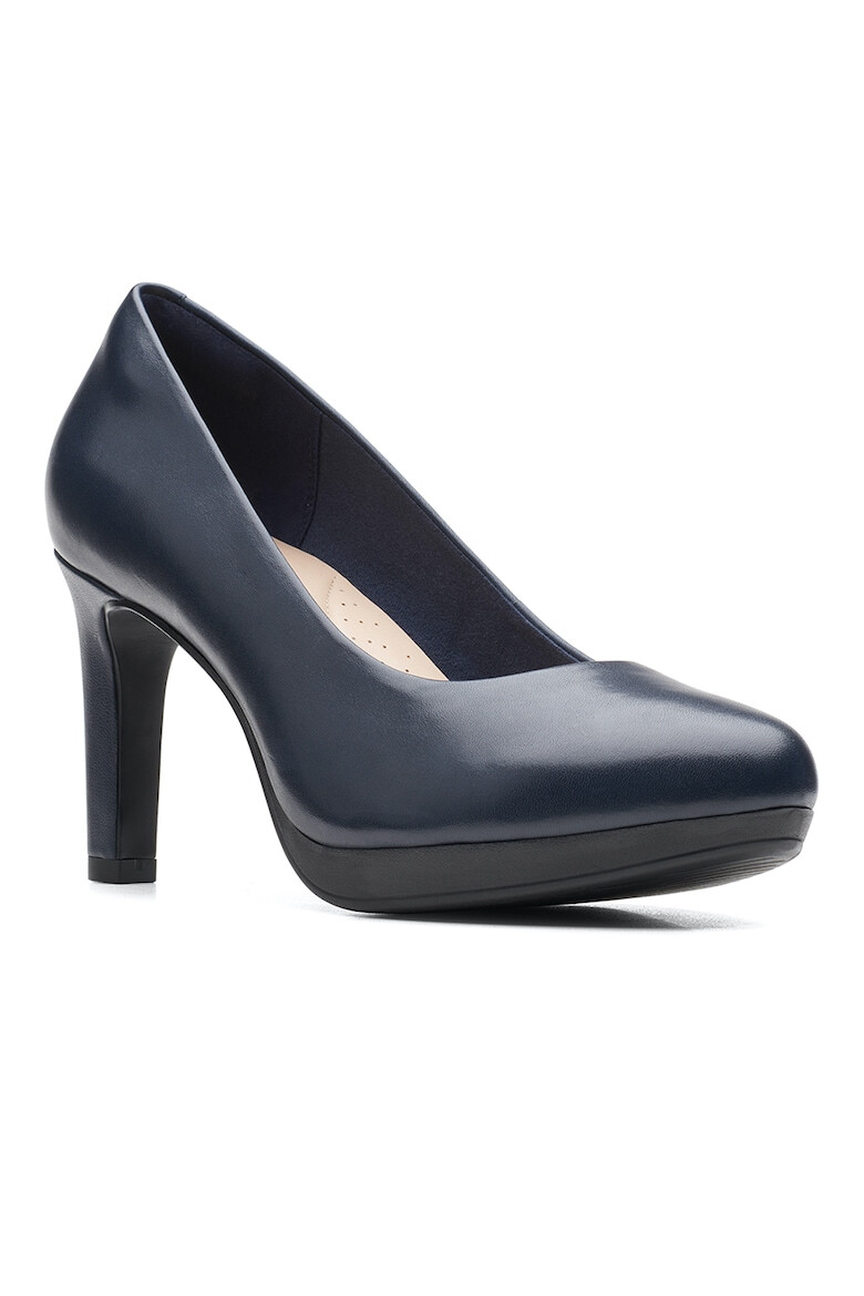 Clarks Кожени обувки с овален връх - Pepit.bg