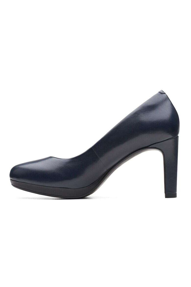 Clarks Кожени обувки с овален връх - Pepit.bg
