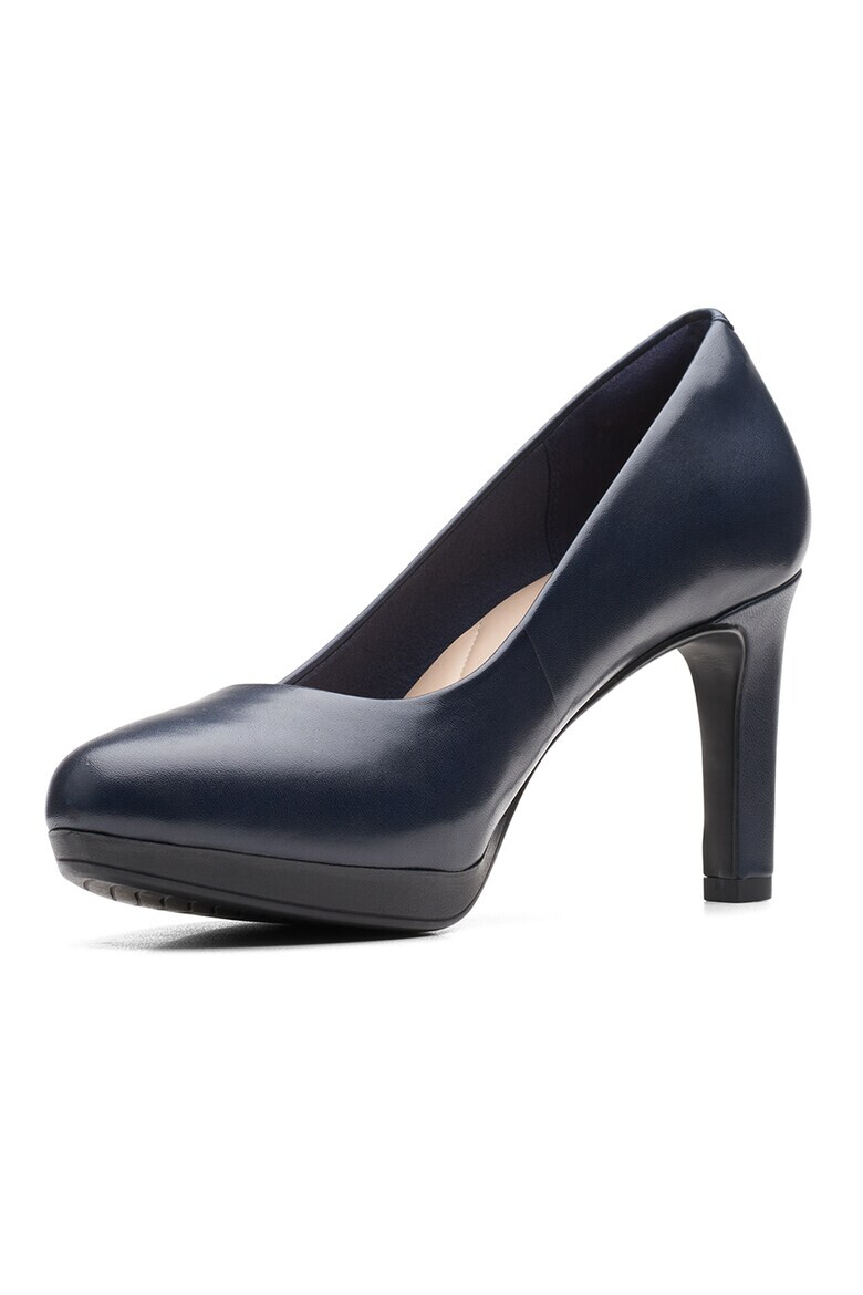Clarks Кожени обувки с овален връх - Pepit.bg