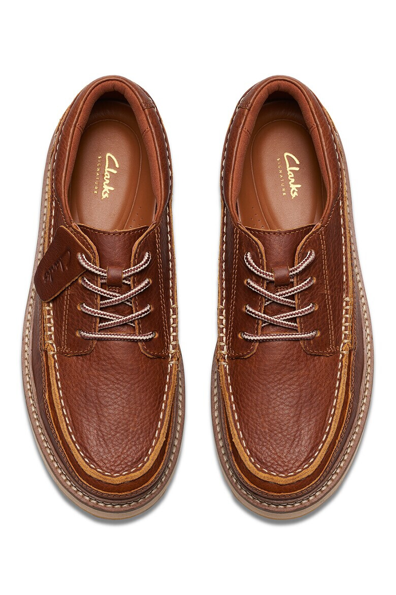 Clarks Кожени обувки с връзки - Pepit.bg