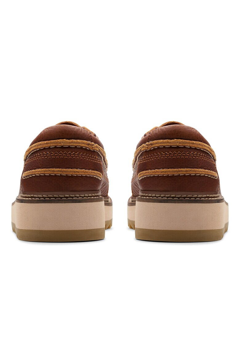 Clarks Кожени обувки с връзки - Pepit.bg