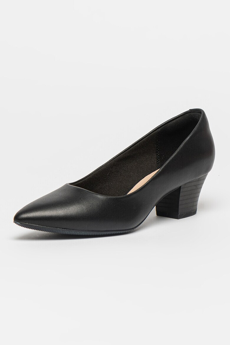 Clarks Кожени обувки Teresa Step с остър връх - Pepit.bg