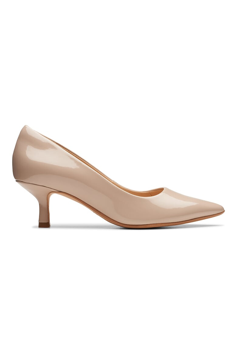 Clarks Кожени обувки Violet с остър връх - Pepit.bg
