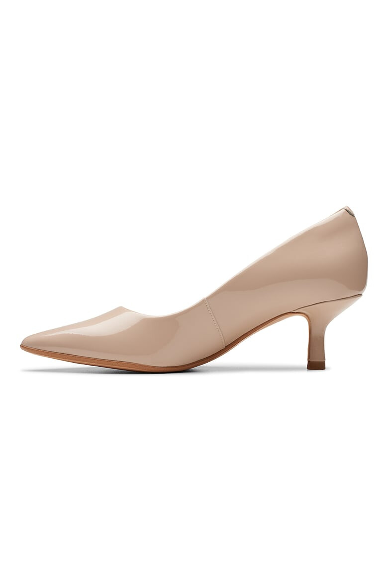 Clarks Кожени обувки Violet с остър връх - Pepit.bg