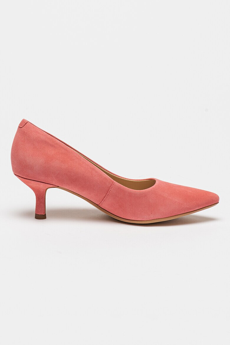 Clarks Кожени обувки Violette55 с остър връх - Pepit.bg