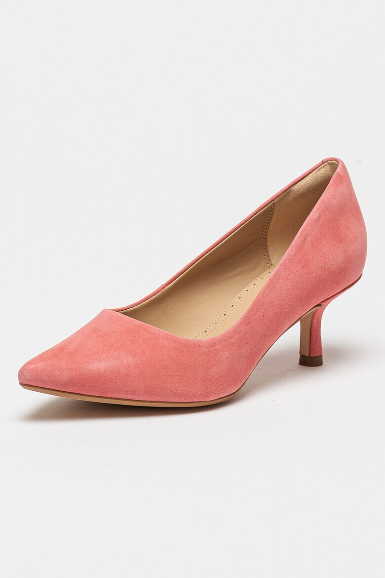 Clarks Кожени обувки Violette55 с остър връх - Pepit.bg