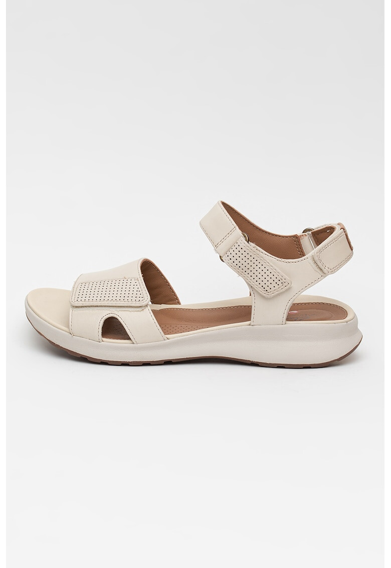 Clarks Кожени сандали Adorn с велро - Pepit.bg