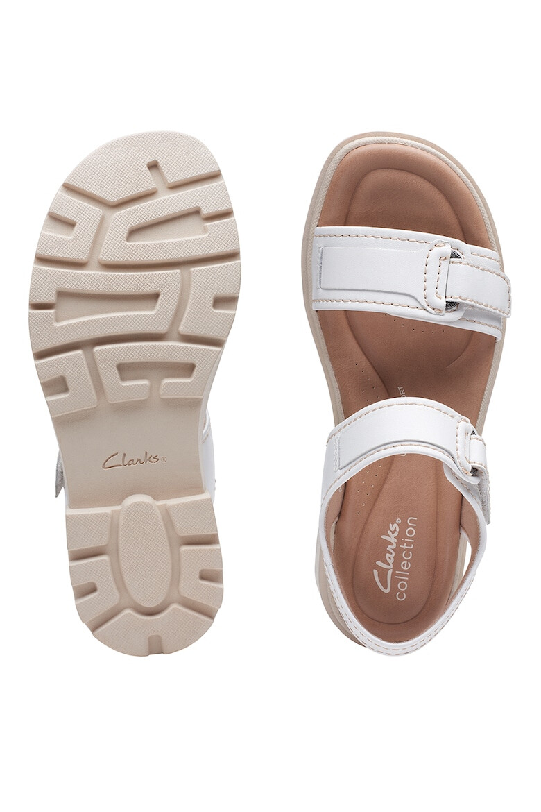 Clarks Кожени сандали Coast Daisy - Pepit.bg