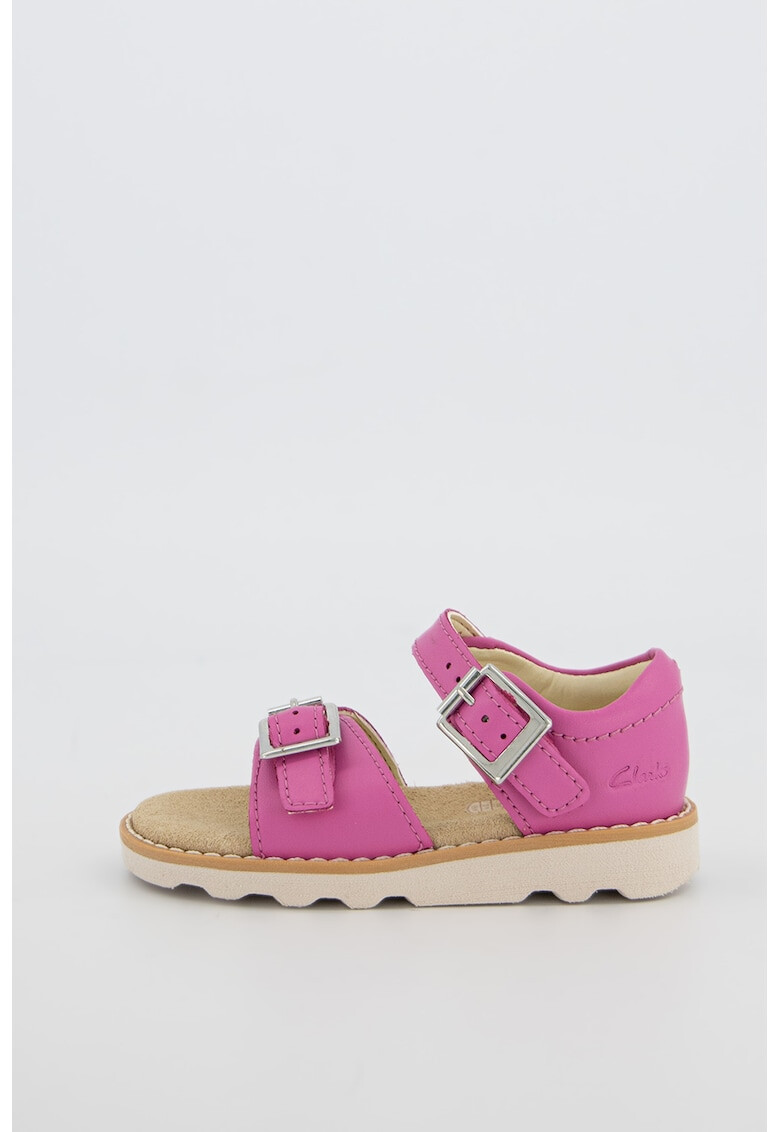 Clarks Кожени сандали Crown Bloom - Pepit.bg