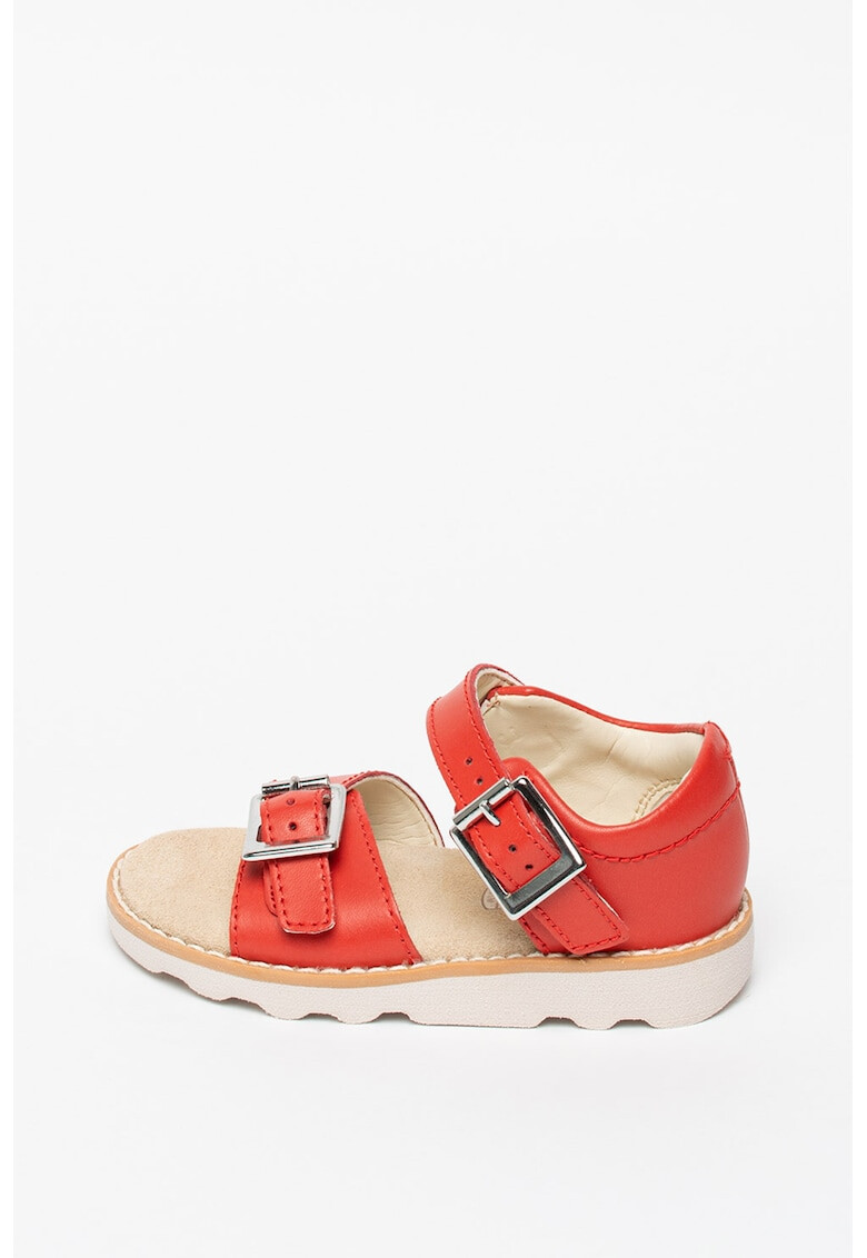 Clarks Кожени сандали Crown Bloom - Pepit.bg