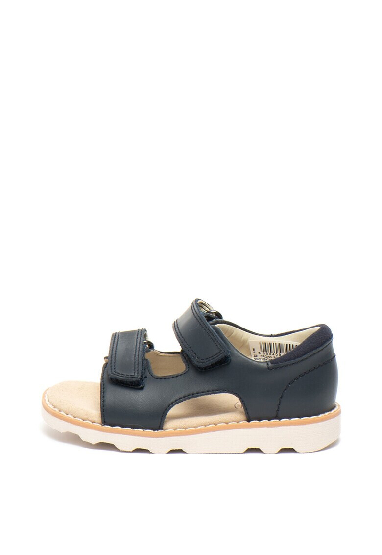 Clarks Кожени сандали Crown Root с велкро - Pepit.bg